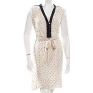 Tory Burch Silk Patterned Dress- Size Medium
